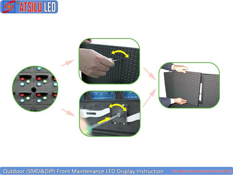 P4mm UHD Front Maintenance LED Display Instruction